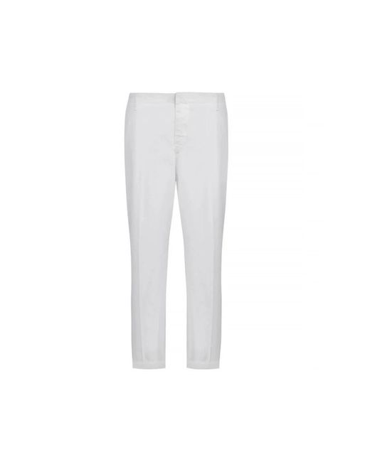 Dondup Pantalone Zyan in het White voor heren