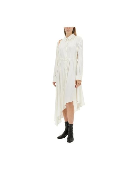 Acne White Shirt Dresses