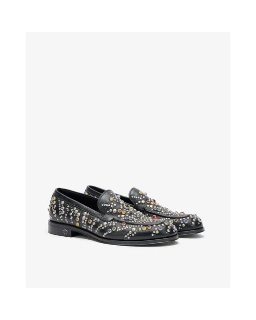 Roberto Cavalli Black Loafers for men