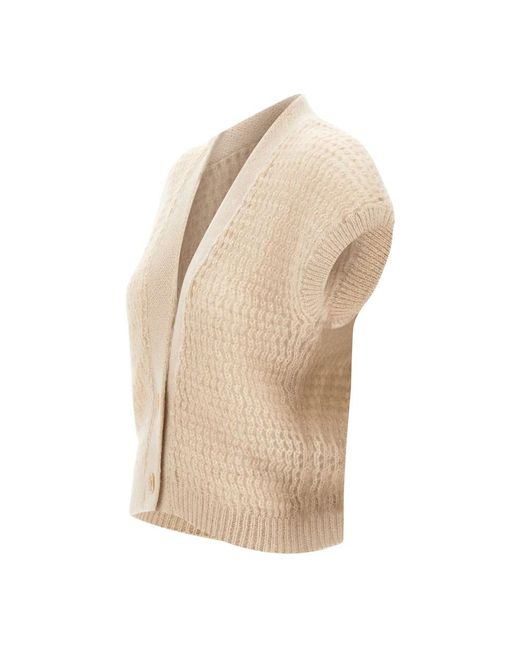 Cardigans Eleventy en coloris Natural