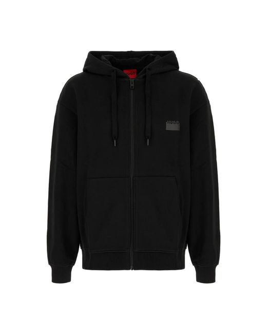 Zip-Throughs HUGO pour homme en coloris Black
