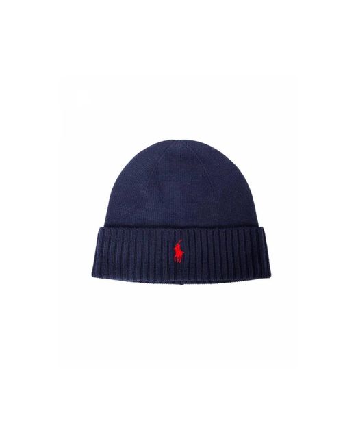Cappello invernale per freddo di Polo Ralph Lauren in Blue da Uomo