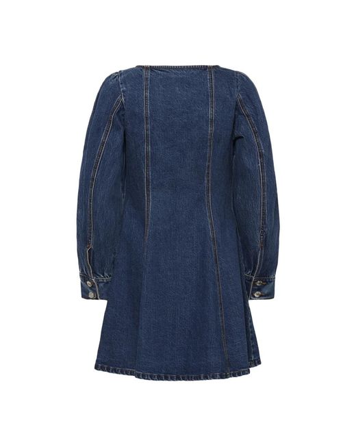 Gestuz Blue Shirt Dresses
