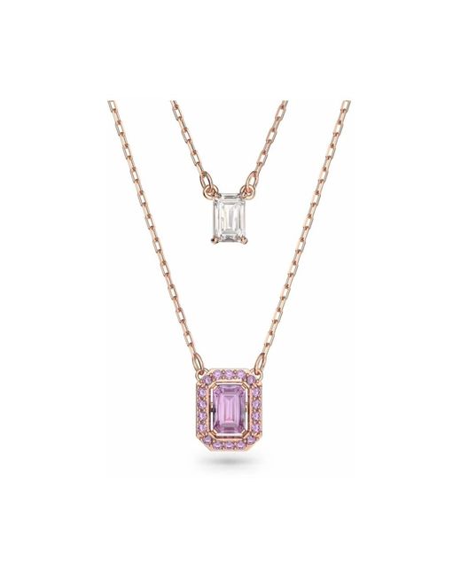 Swarovski Metallic Necklaces