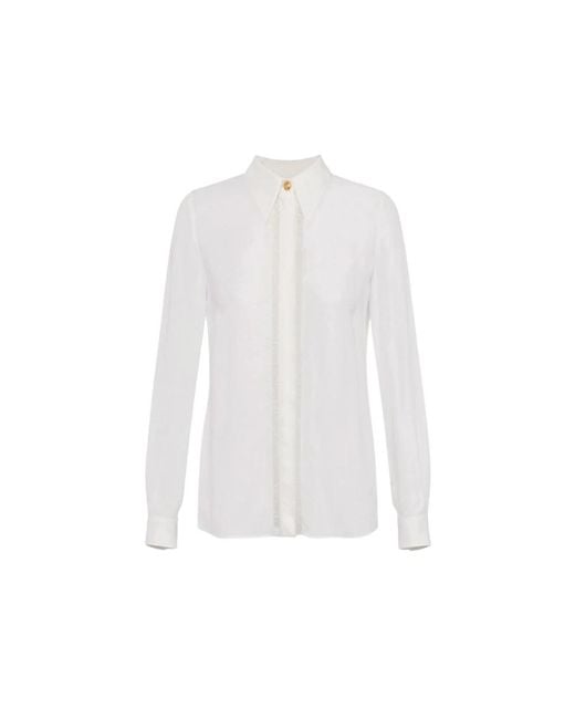 Elisabetta Franchi Shirts in het White