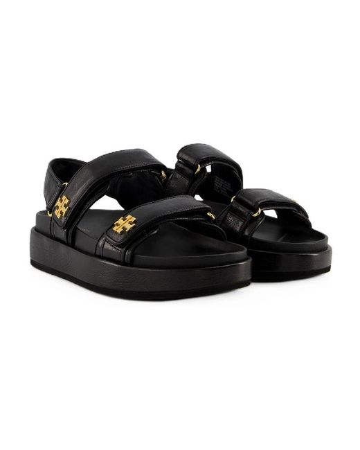Tory Burch Black Kira Sport Sandals