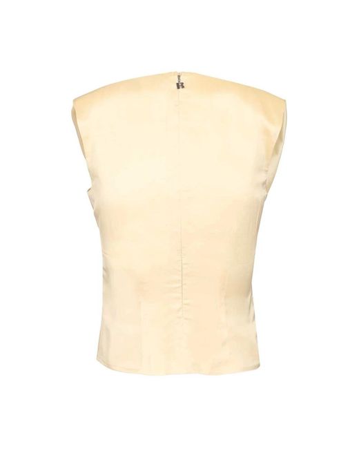 ROTATE BIRGER CHRISTENSEN Natural Blouses