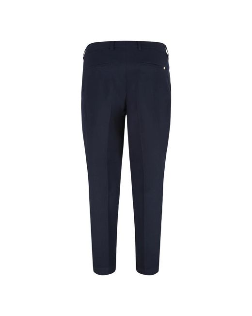Boss Blue Suit Trousers for men