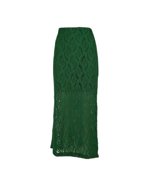 Maxi Skirts di March23 in Green
