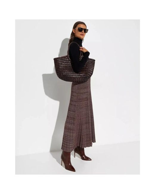 Tory Burch Midi Skirts in het Brown