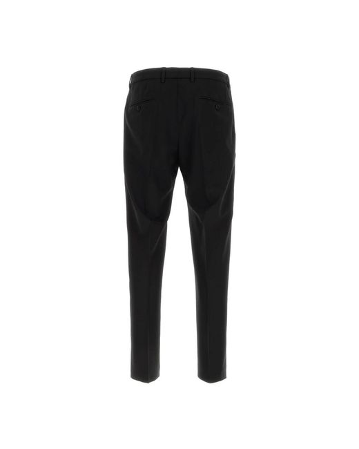 Dolce & Gabbana Black Suit Trousers for men