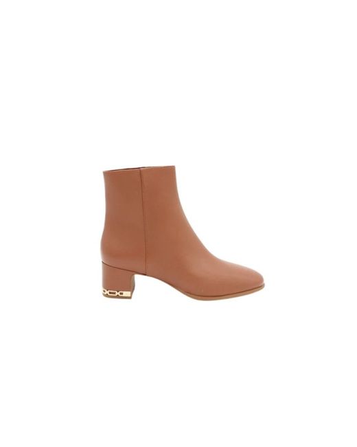 Michael Kors Brown June Flex Mid Bootie