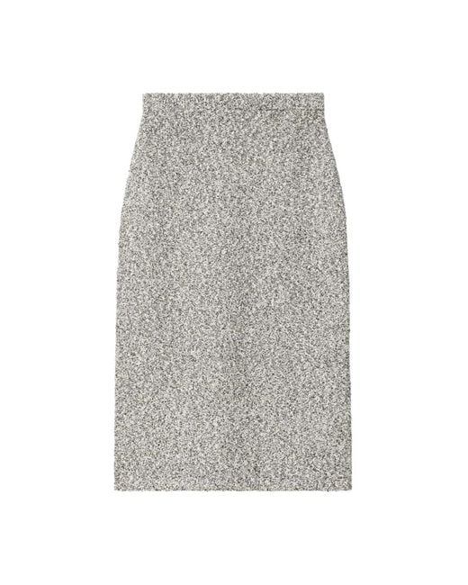 Tory Burch Gray Midi Skirts