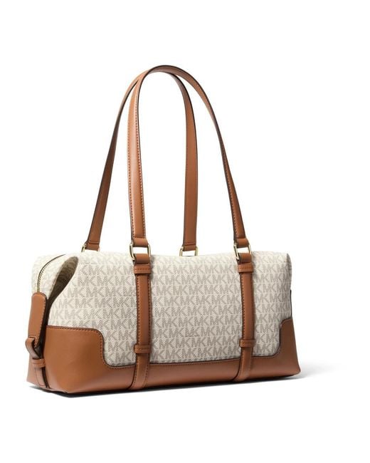 Michael Kors Natural Shoulder Bags