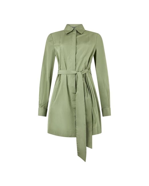 Alberta Ferretti Green Shirt Dresses