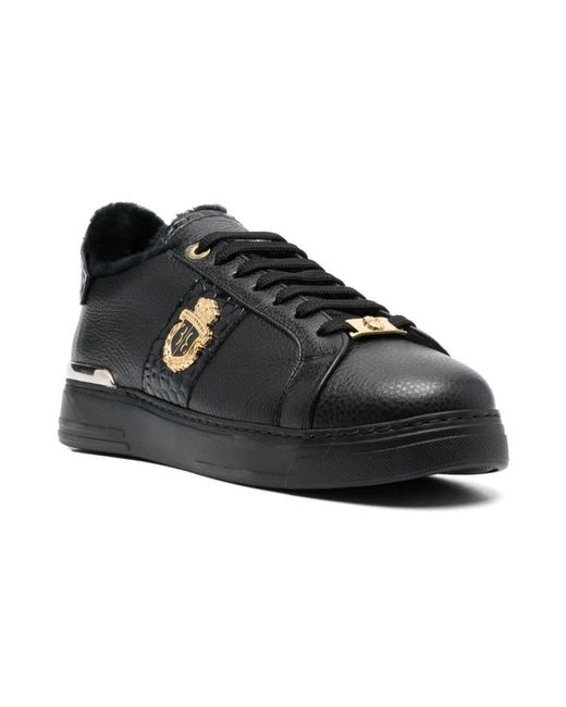 Billionaire Black Sneakers for men