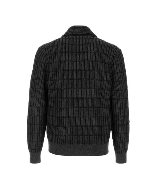 Cardigans Brioni de hombre de color Black