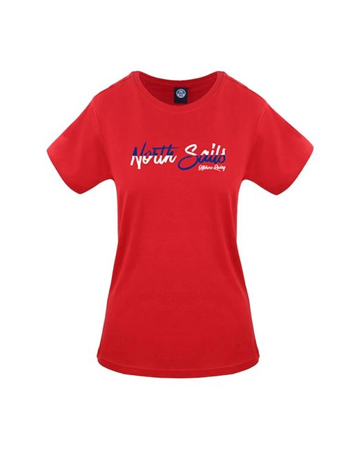T-shirts North Sails de color Red