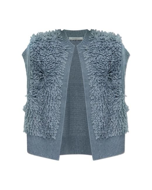 AllSaints Blue Vests