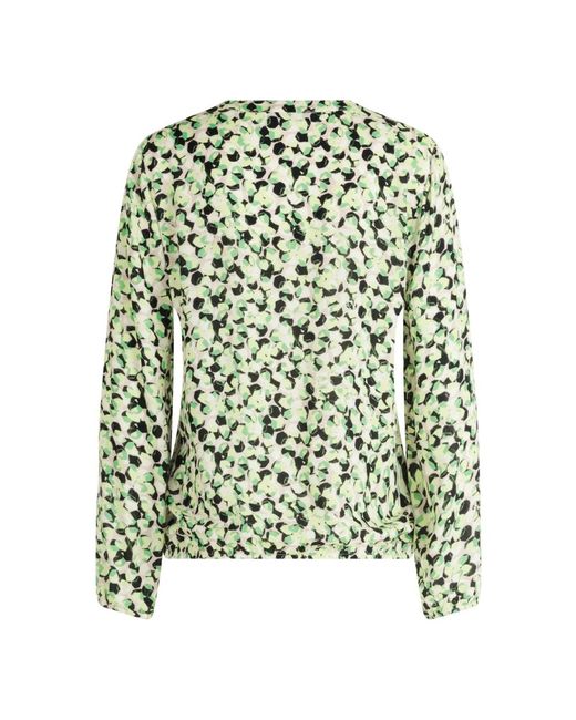 BETTY&CO Green Bedruckte bluse