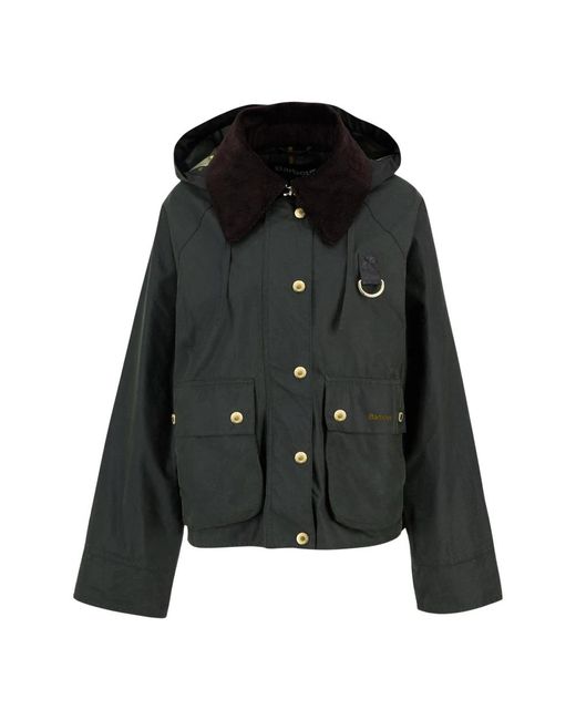 Light Jackets Barbour de color Black