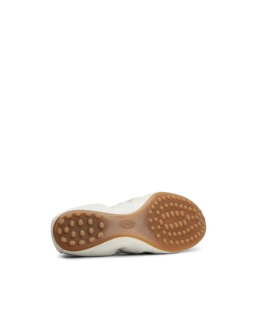 Tod's White Ballet Flats