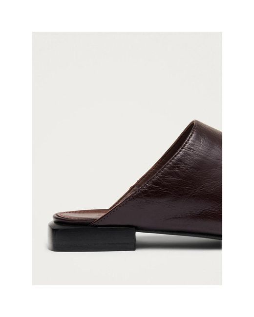 Alohas Schoenen ,Bruin ,Leer Noe Rift Mules in het Brown