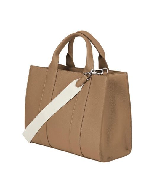 Karl Lagerfeld Brown Shopping Bags