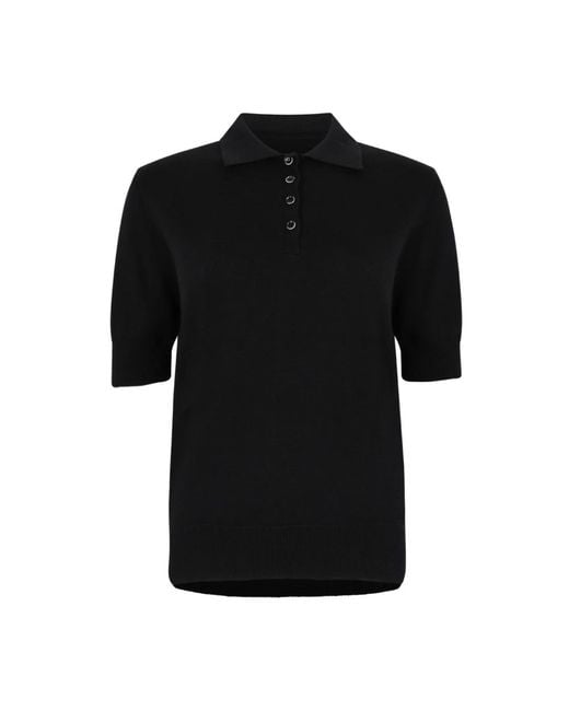 Nine:inthe:morning Black Polo Shirts