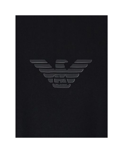 Emporio Armani Black T-Shirts for men