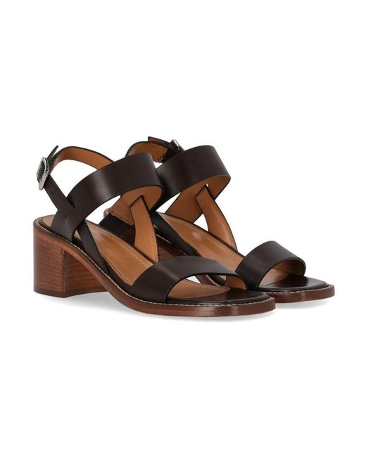 Guglielmo Rotta Brown High Heel Sandals