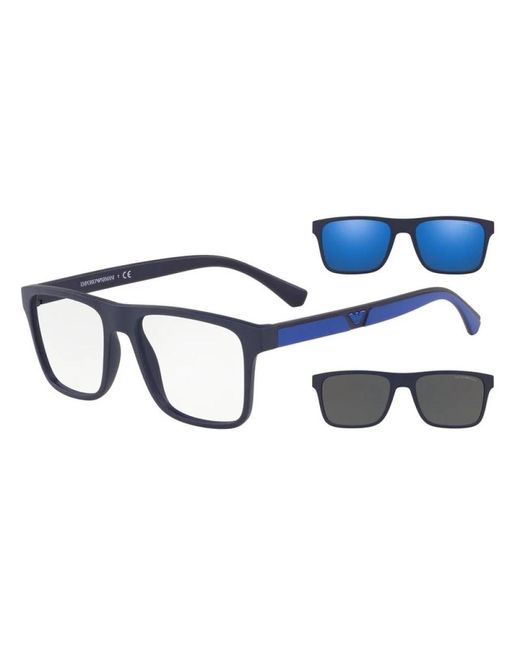 Emporio Armani Blue Emporio Armani Sunglasses for men