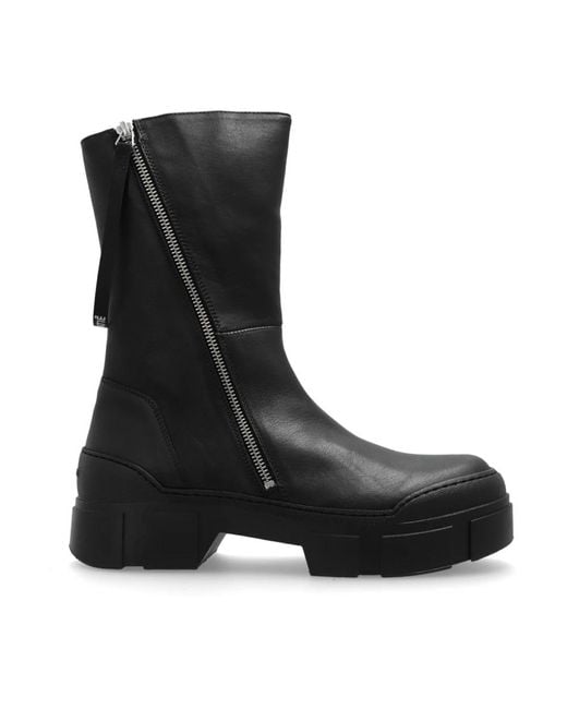 Vic Matié Black Ankle Boots