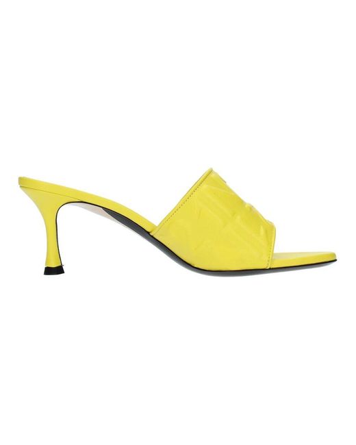 N°21 Yellow Sandalen gelb