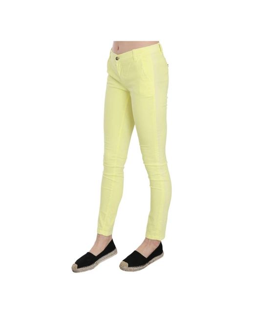 Pinko Yellow Skinny Jeans