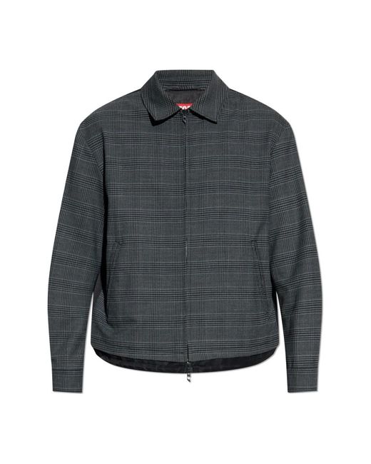 DIESEL Jas J-Ting in het Gray voor heren