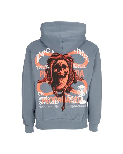Propaganda Blue Hoodies for men