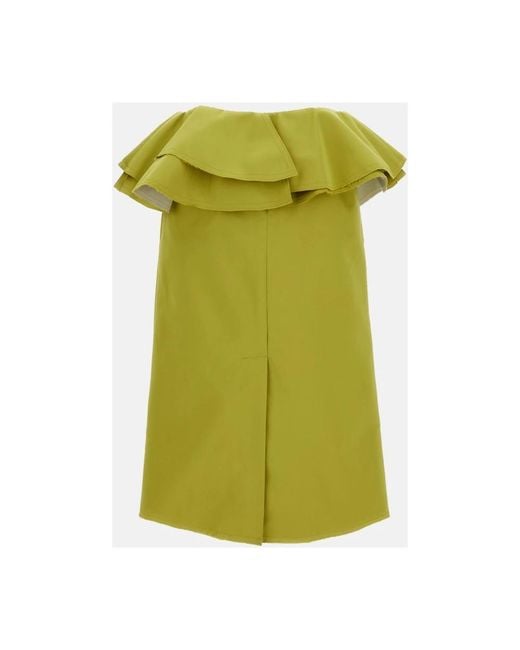 Midi Skirts Plan C de color Green