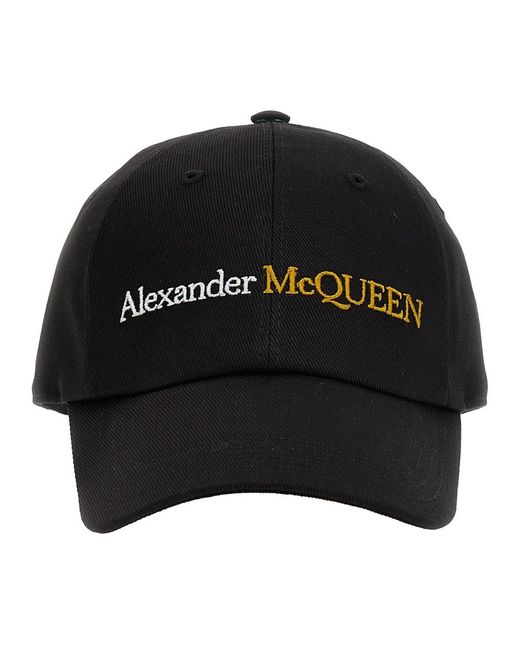 McQueen Black Hats & Caps for men