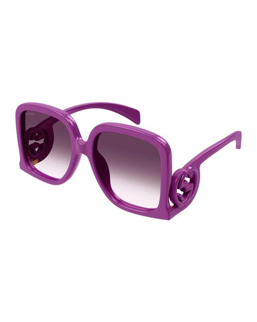Gucci Purple Sunglasses