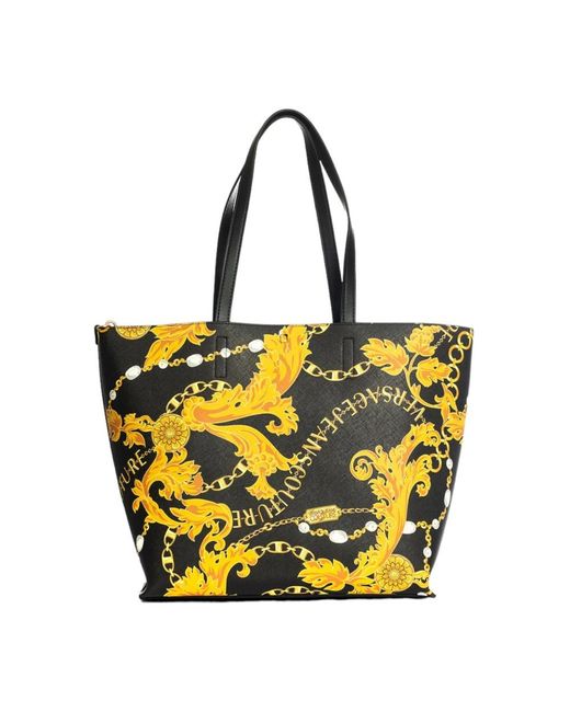 Versace Yellow Tote Bags