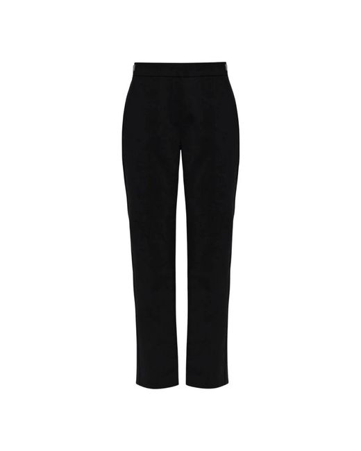 Max Mara Black Slim-Fit Trousers