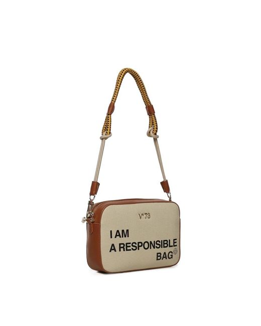 V73 Metallic Shoulder Bags