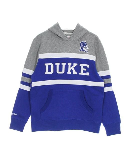 Mitchell & Ness Duke Devils Hoodie in Blue für Herren