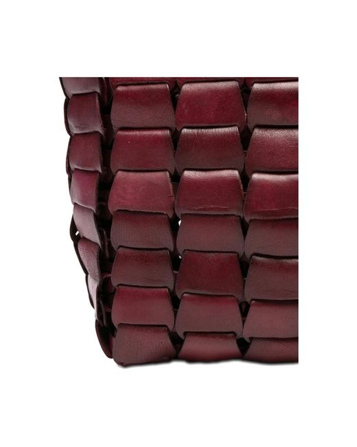 Tote Bags Dragon Diffusion de color Red