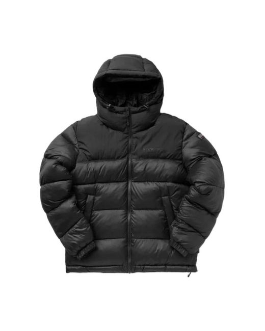 Napapijri Jassen ,Zwart ,Hooded Jacket Met Synthetische Vulling in het Black voor heren