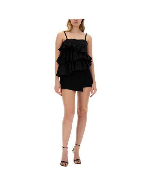Sleeveless Tops MSGM de color Black
