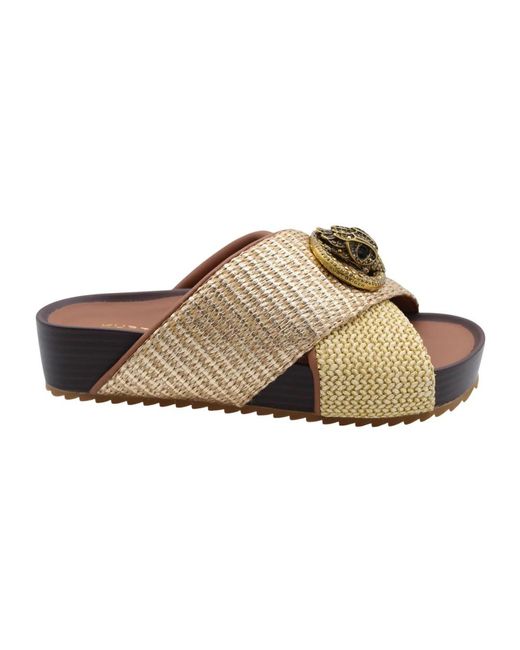 Sliders di Kurt Geiger in Brown
