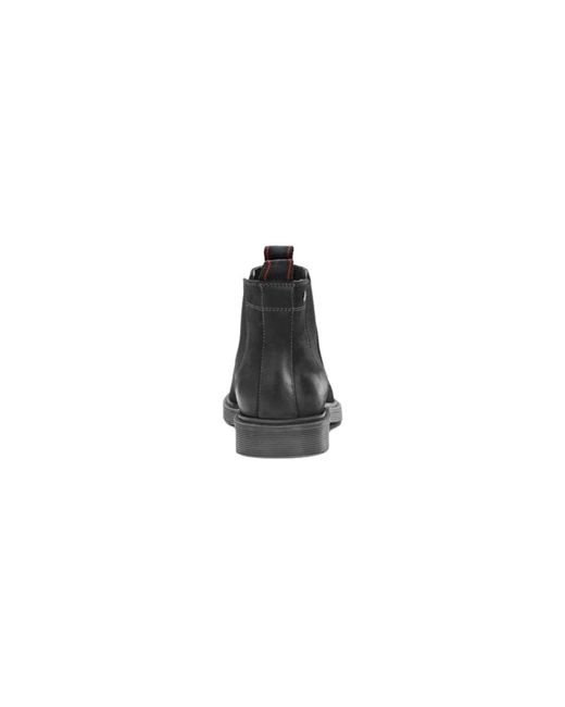Jack & Jones Black Chelsea Boots for men