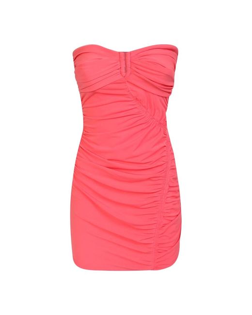 Self-Portrait Short Dresses in het Pink